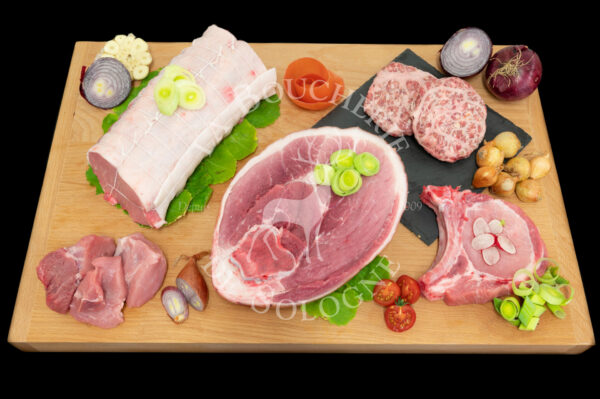 Colis boucherie "Spécial cochon" - 27 repas